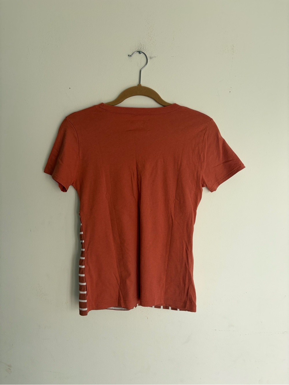 NWT! MADEWELL Rentrayage Upcycled Ruched Tee Size Medium - Picture 8 of 8